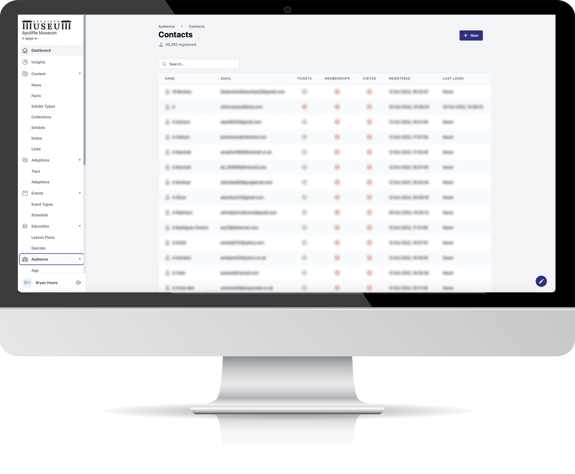 Mobile App for Museums Ngage.io